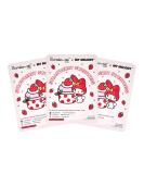 Cr me Shop x My Melody Strawberry Sweetness Sheet Mask - Korean Essence Masks for Women | Holiday Gifts & Stocking Stuffers (3 Pack - Buy Online on GoSupps.com
