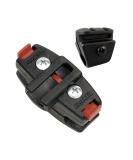 KLICKfix accessories mini adapter with cable lock holder one size black saddle adapter - Buy Online on GoSupps.com