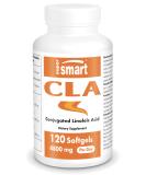 CLA 800 mg - Conjugated Linoleic Acid (Tonalin) for Weight Loss Muscle Growth & Fat Reduction | GVO-Free - Supermart - Buy Online on GoSupps.com