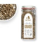 Organic Coriander Seeds 450g | Premium Wire Ironing Glass | Noble Herb - 100% Natural Whole Coriander from Controlled Organic Cultivation - Buy Online on GoSupps.com