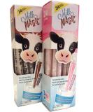 MILK MAGIC Flavoring Straws - Pack of 2 - Strawberry and Chocolate - 3.84 Oz. - Buy Online on GoSupps.com