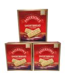 Paterson's Shortbread Fingers 300g Pack Of 3 Delicious Festive Scottish Cookies Sweet Butter Biscuit Delights - Buy Online on GoSupps.com