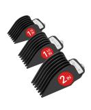 Wahl Clipper Guards NO.16 NO.12 NO.10 Premium Hair Clippers Trimmers with Metal Clip - 1 & 1/4" 1 & 1/2" 2", Fits Most Size Wahl Clippers Cutting Guide Combs (3-Piece Set, Black) 3-piece set Black - Buy Online on GoSupps.com