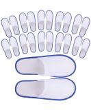 Spa Flip Flops Disposable Slippers for Hotel Guests Women, Men Closed Toe Super Comfort Blue-24 Pair - Buy Online on GoSupps.com
