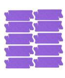 Finger & Toe Separator Set - 10 Pairs (20 Pieces) for Nail Art & Pedicure | Purple Nail & Toenail Spreader - Buy Online on GoSupps.com