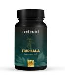 Buy Ambrosial Triphala - Vegan Digestive Support with Amla Haritaki & Bibhitaki | 60 Capsules Rich in Vitamin C & Antioxidants - Buy Online on GoSupps.com