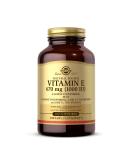 Solgar Naturally Sourced Vitamin E 670 mg (1000 IU) 100 Softgels - Buy Online on GoSupps.com