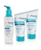 Asepxia GEN Skincare Set for Oily Skin - Exfoliating Scrub Cleanser & Mattifying Cream | Anti-Brightness & Shine Control - Buy Online on GoSupps.com