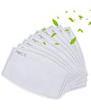 10 PCS PM2.5 Activated Carbon Filter - 5 Layers Replaceable Anti Haze Filter Paper - Buy Online on GoSupps.com