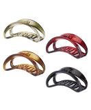 4 Pack Large Clear Butterfly Octopus Resin Hair Claw Clips - Women's Hair Accessories - Buy Online on GoSupps.com