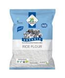 Organic White Rice Flour 2 lb - USDA & EU Certified - Pesticides & Adulteration Free - Sodium Free - 24 Mantra Organic - Buy Online on GoSupps.com