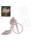 Moonflower High Heel Protectors - Transparent 6 cm (Pack of 2) | Premium Durable Footwear Accessories for Women - International Shipping Available - Buy Online on GoSupps.com