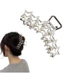 Metal Hair Clips | Star-shaped Hair Claw | Large Claw Clips - Ideal for Styling | Metal Hair Accessories - Great for Everyday Use | Metal Claw Clip | Big Hair Clips Metal | Perfect for Women and Girls - Buy Online on GoSupps.com