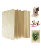 MUXGOA 20 Pack Basswood Sheets - Thin Balsa Wood for Crafts - Laser Wood Burning - DIY Ornaments - Unfinished Plywood - Cut & Paint to Shape (150x100x2mm) - Buy Online on GoSupps.com