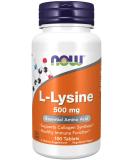 Buy Now Foods Lysine 500 mg - Pack of 2 (100 Tablets) | Premium Immune Support | International Shipping Available - Buy Online on GoSupps.com