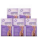 Hand Spa Mask 5 Pairs - Intense Moisturizing Hand Gloves for Dry, Cracked Hands - Skin Repair & Renewal Treatment - 5pcs - Buy Online on GoSupps.com