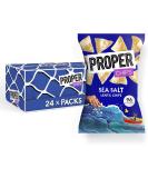 Wowboxme Full Box Properchip Lentil Crisps 24x20g Properchips (Salted) - Buy Online on GoSupps.com
