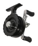 Eagle Claw Black In-Line Ice Fishing Reel - High-Quality Performance - Buy Online on GoSupps.com