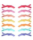 Teqifu Hair Clips 14 pcs - Professional Alligator Hair Clips for Styling and Cutting - Non-slip Grip with Wide Teeth - Durable Double-Hinged Design - Women's Salon Hair Accessories - Buy Online on GoSupps.com