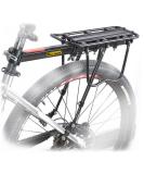 West Biking Adjustable Bike Cargo Rack - 110Lb Capacity, Universal Fit, Reflective Logo, Black - Buy Online on GoSupps.com