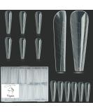 Vnjaoi 120 pc Poly Extension Gel - Dual Nail Shapes for Gel Manicure | Coffin Nail Art Kit for Salon & DIY Home Use - Buy Online on GoSupps.com