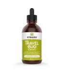 Buy Strauss Naturals Travel Bug Drops - Herbal Anti-Nausea Supplements with Garlic & Ginger 100ml - Spearmint Flavor - International Shipping Available - Buy Online on GoSupps.com