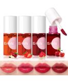 Erinde Lip Tint Stain Makeup - Korean Natural Lip Tint | Waterproof Non-Sticky & Long-Lasting Liquid Lipstick - Mini Sizes #01 #03 #04 - Buy Online on GoSupps.com