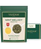 Vahdam Mint Melody Green Tea (200g) - Peppermint & Pure Green Tea | Gluten-Free | Fresh from India | Best Iced/Hot Tea - Buy Online on GoSupps.com