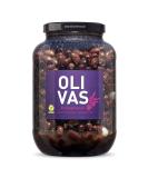 OLIVAS Aragonesas / 2 500 g (gallon) * Naturally black fully ripe fruit the king of olives! - Buy Online on GoSupps.com