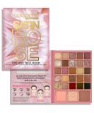 Buy Bellapierre Satin Rose Face & Eye Palette - 25 Shades Blush Bronzer & Highlighter | Non-Toxic Vegan Cruelty-Free | International Shipping Available - Buy Online on GoSupps.com