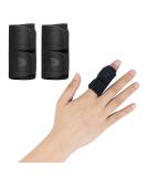 Eulant Finger Bandage - 2 Pack | Velcro Fastener Elastic Stabilizer & Neoprene Protection for Sports | Finger Orthesis Size M (4.5-6.5cm) - Buy Online on GoSupps.com