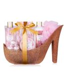 Accentra Luxury Gift Set for Women | Jasmine Scent 9-Piece Bath Set with Shower Gel Bath Salt Body Lotion & More - Buy Online on GoSupps.com