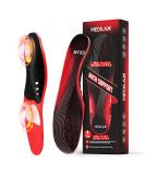 Medilax Plantar Fasciitis Relief Insoles for 220+ lbs | Heavy Duty Support for Flat Feet & High Arch Pain | Men & Women Work Boot Shoe Insole (L Black - Buy Online on GoSupps.com