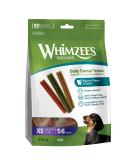 Whimzees by Wellness Stix natural grain -free dental care snacks couch sticks for very small dogs 56 pieces size XS bag - 48 pieces 56 pieces (1 Pack) - Buy Online on GoSupps.com
