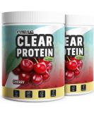 Clear Vegan Protein Drink 720g - Delicious Cherry Flavor 56% Protein Hydrolyzed Pea Protein (2 Pack) - International Shipping - Buy Online on GoSupps.com