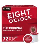 Eight O'Clock Coffee The Original, Single-Serve Keurig K-Cup Pods, Medium Roast Coffee Pods, 72 Count The Original 12 Count (Pack of 6) - Buy Online on GoSupps.com