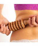 Tuuli Accessories Wooden Back Neck Shoulder Massage Roller | Best Natural Massage Tool for Pain Relief - Buy Online on GoSupps.com