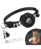 Waterproof Airtag Cat Collar - Reflective Adjustable Neck Band for Kittens & Puppies | Safety Lock | Compatible with Apple Airtag (20-33 cm) - Buy Online on GoSupps.com
