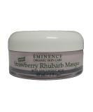 Eminence Organic Skincare Strawberry Rhubarb Masque | Vegan Hyaluronic Acid | 2 oz - International Shipping Available - Buy Online on GoSupps.com