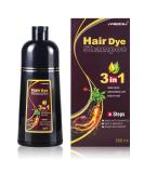 Ivnil Dark Brown Hair Dye Shampoo Instant Hair Color Shampoo for Gary Hair MEIDU- for Women & Men 3 in 1-100% Grey Coverage - Herbal Ingredients Hair Coloring Shampoo in Minutes 500ML Dark Brown(Dark Coffee) - Buy Online on GoSupps.com