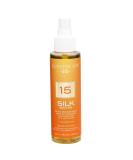 Hampton Sun SPF 15 Hyaluronic Acid Infused Silk Body Oil 4.0 oz. | Firms, Hydrates, and Promotes Skin Elasticity | Luxury Sun Tanning Oil - Buy Online on GoSupps.com