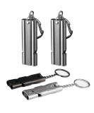 Wanyi 4-Piece Emergency Signal Whistle Set - Stainless Steel 304 150dB Survival Coaching Pipes with Keychain - Ideal for Sports Referees & Outdoor Adventures - Buy Online on GoSupps.com