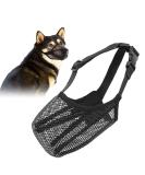 Fwlwtwss Dog Muzzle - Adjustable Rounded Mesh for Small Medium & Large Dogs | Prevents Biting Chewing & Barking - Buy Online on GoSupps.com