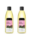 Soulflower Castor Rosemary Hair Scalp Oil Pack - Hydrate & Nourish | 100% Pure Natural Organic - No Mineral Oil | 2 Bottles x 13.4 fl.oz - Buy Online on GoSupps.com