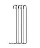 Browin Three-Time Smoking Hooks for Fish - Durable Stainless Steel - 5-Piece Set for Perfect Smoking | International Shipping Available - Buy Online on GoSupps.com