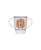 Rosa Lifestyle Lightweight Melamine Dog Mug - 400ml Capacity - Elderly & Mobility Aid - Buy Online on GoSupps.com