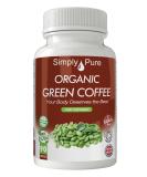 Organic Vegan Green Coffee Capsules x 90 | 100% Natural Soil Association Certified | 500mg Gluten Free & GM Free - Buy Online on GoSupps.com