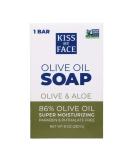 Kiss My Face Olive Oil Soap with Aloe Vera - 8 oz Bars (Pack of 8) - Buy Online on GoSupps.com