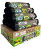 TidyZ 500 DOGGY BAGS WITH TIE HANDLES EXTRA STRONG & EXTRA LARGE (10 rolls of 50 bags) - Buy Online on GoSupps.com