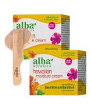 Hawaiian Face Moisture Cream 3 Oz - Deep Hydrating Plant-Based Moisturizer with Jasmine Vitamin E Aloe & Papaya - Hypoallergenic Bundle Pack of 2 with Hair Tie - Buy Online on GoSupps.com
